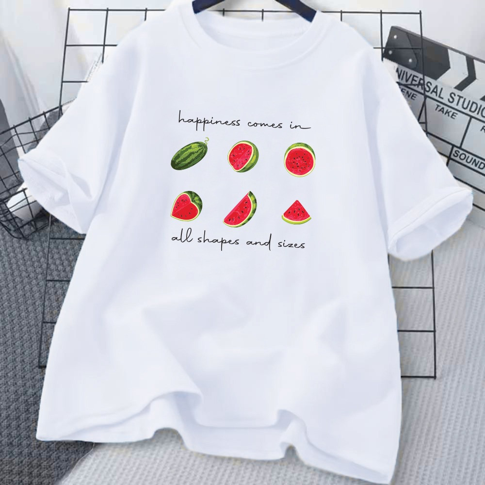 Drop Shoulder Ladies T-shirt