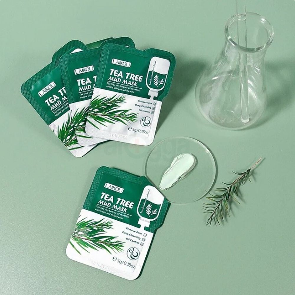 Laikou Tea Tree Mini Mud Mask(10 pc)