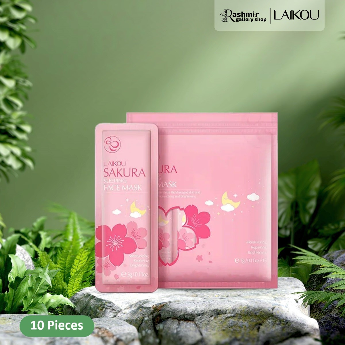 Laikou Sakura Sleeping Mask( 10pc)
