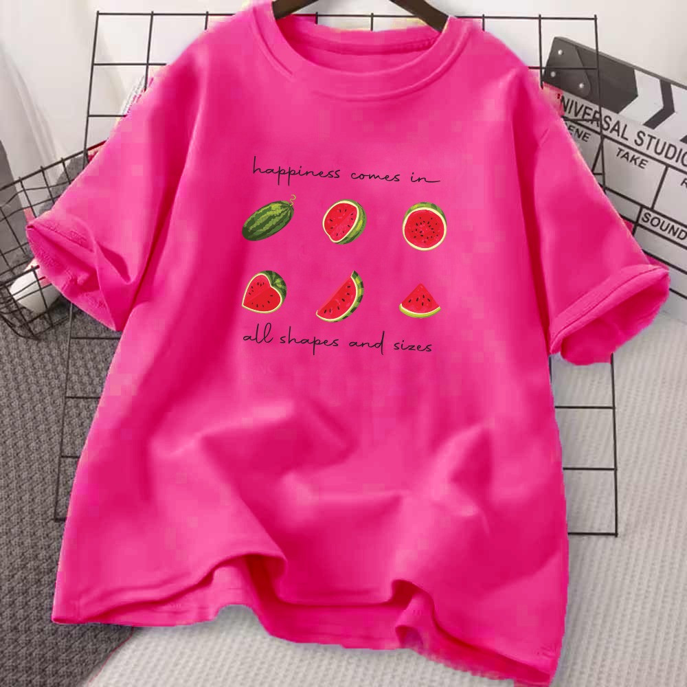 Drop Shoulder Ladies T-shirt